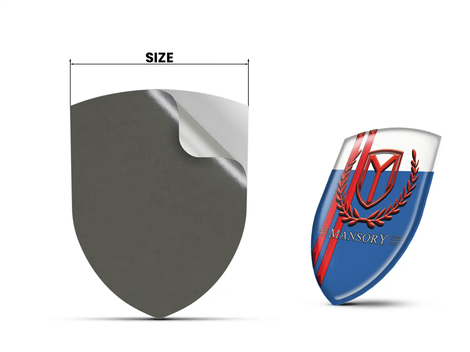 Mansory Logo Als Aufkleber Robust Hochwertig Professionell